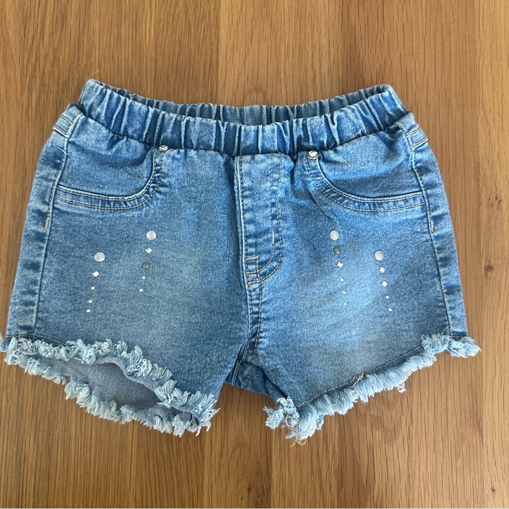 Stylish Blue Denim Kids Shorts